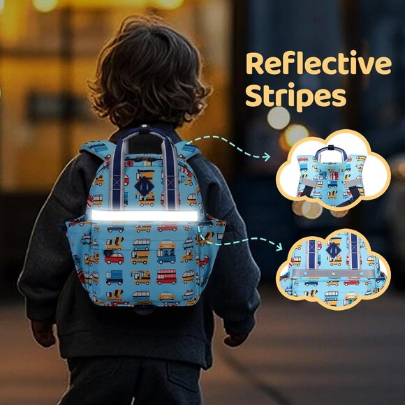 Toddler Backpack for Girls Boys 2-4 Mini Diaper Bag Preschool Travel - Picture 6 of 8